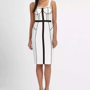 Silk Knee-Length Dress